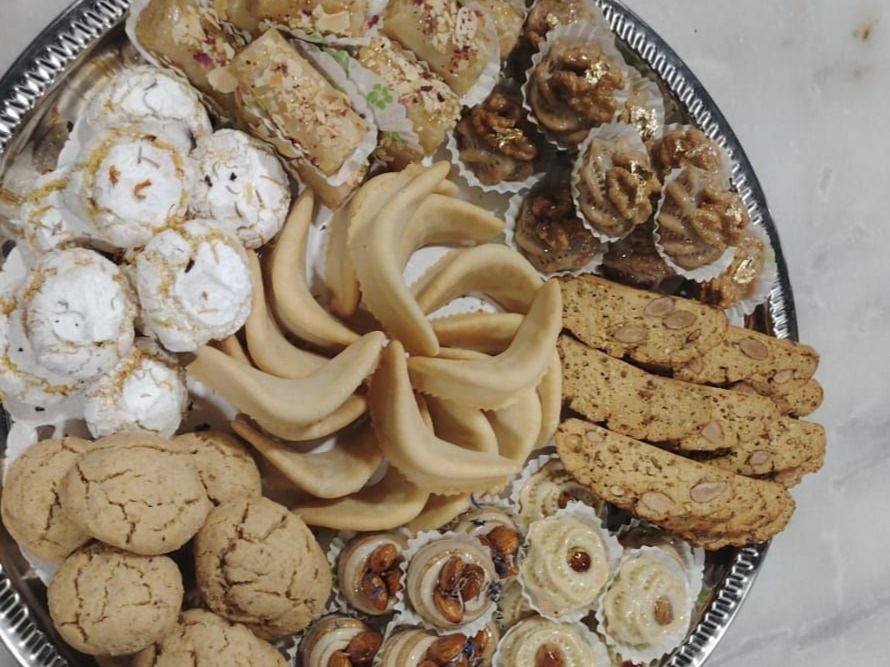A Tray Of Moroccan Sweets 2