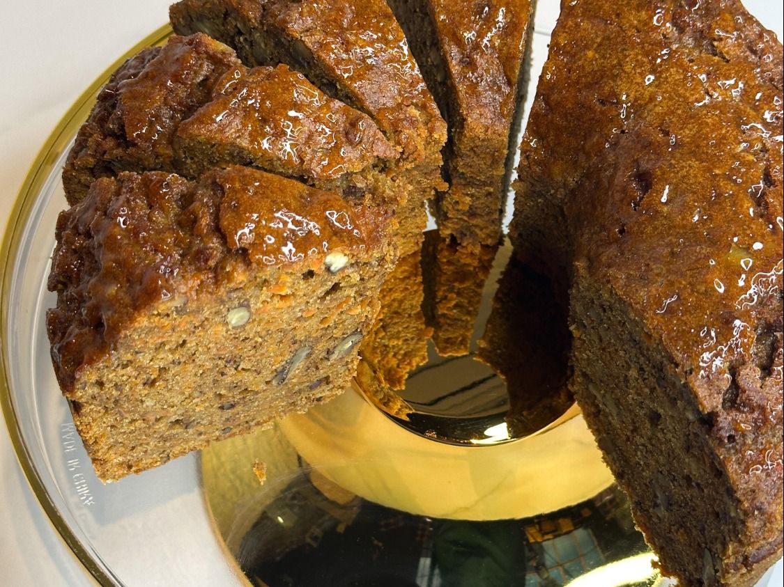 Pecan Carrot Cake With Walnuts